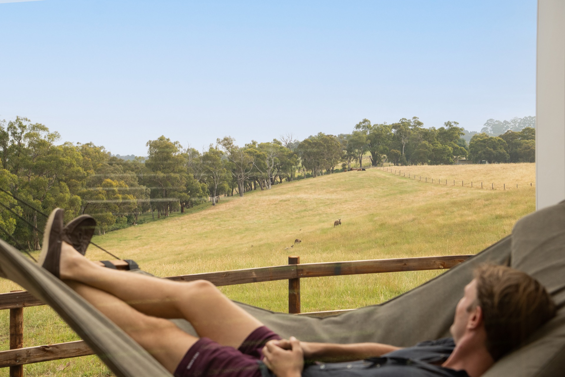 Morning light through the bathroom window